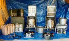 My military field feeding equipment collection