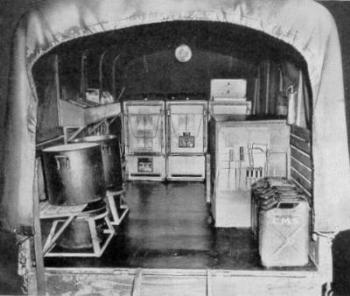 World War II kitchen truck (photo from TM 10-205 1944)