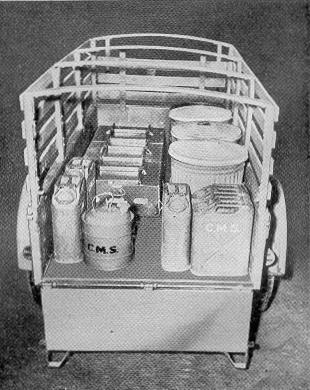 Trailer with field kitchen's accessory equipment (photo from TM 10-205 1944)